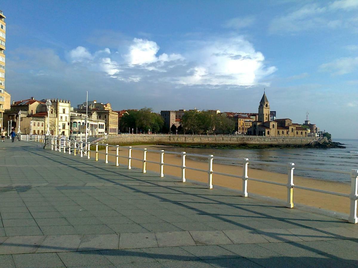 Apartament Apartamento Bianca Gijón Zewnętrze zdjęcie